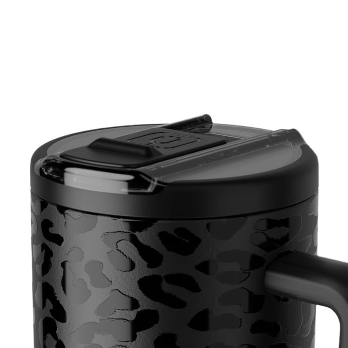 30oz Era Flip Handled Tumbler in Onyx Leopard