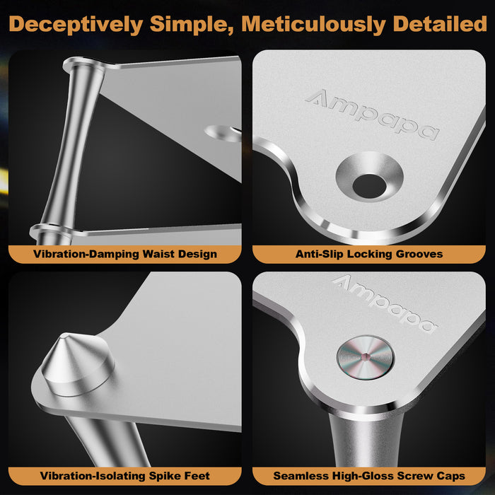 Ampapa BK1 Aluminum Desktop HiFi Stand for A1/D1/Q1