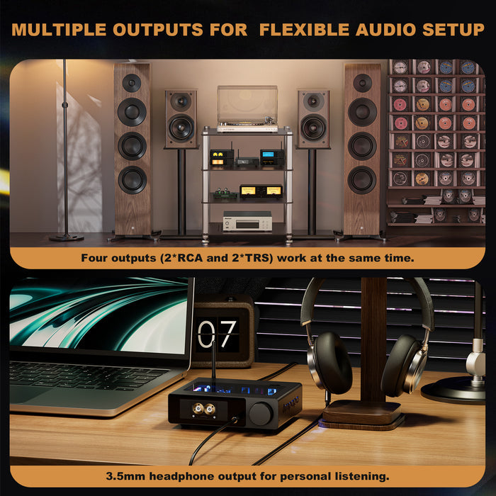 Ampapa Q1 HIFI ESS9039+AK4493 Desktop DAC [Based on DAC-Q11]