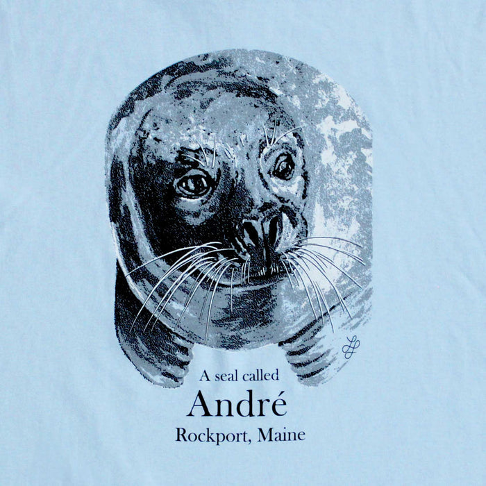 Andre the Seal Youth Light Blue T-shirt