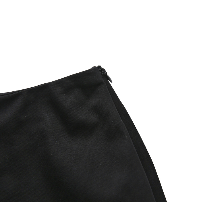 Applique Poplin Skirt