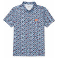 Auburn Tigers Campus Icons Printed Polo