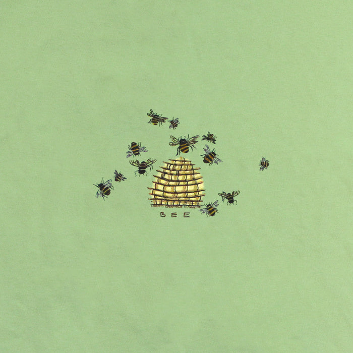 Bee Hive Pistachio Ladies T-shirt