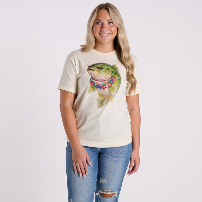 Bejeweled Bass Short Sleeve T-Shirt