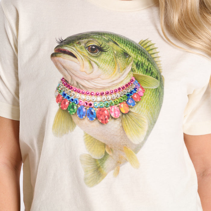 Bejeweled Bass Short Sleeve T-Shirt