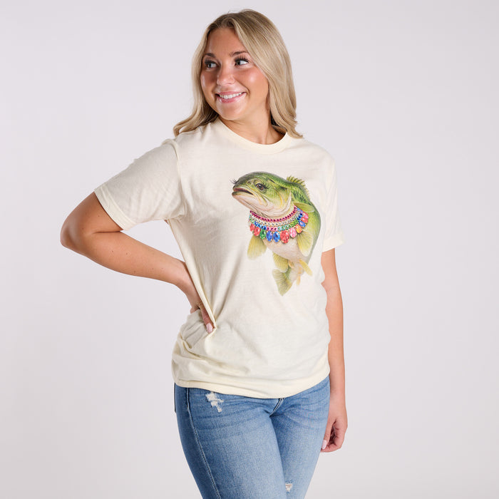 Bejeweled Bass Short Sleeve T-Shirt