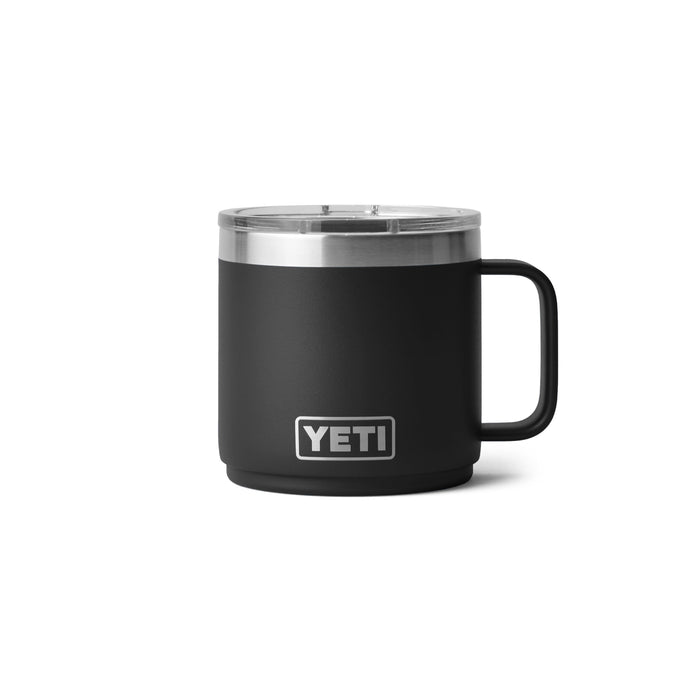 Black Rambler 14oz Stackable Mug