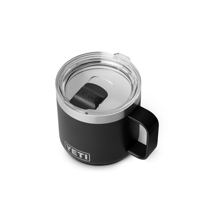 Black Rambler 14oz Stackable Mug
