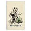 Blueberries For Sal - Kuplink! Natural Tea Towel