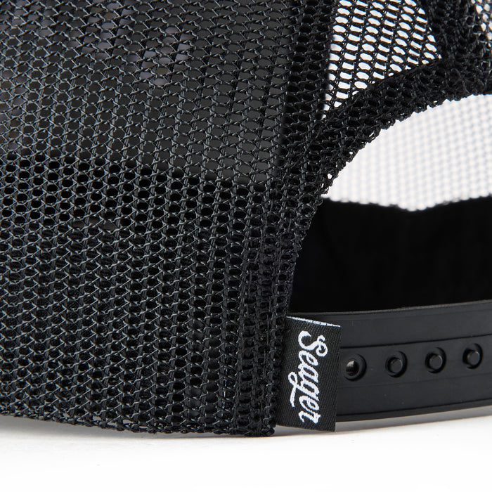 Branded Snapback Trucker Hat