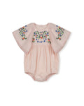 Bree Detailed High Waisted Romper - Junees