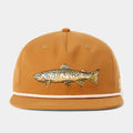 Brown Trout Grandpa Hat in Coastal Copper