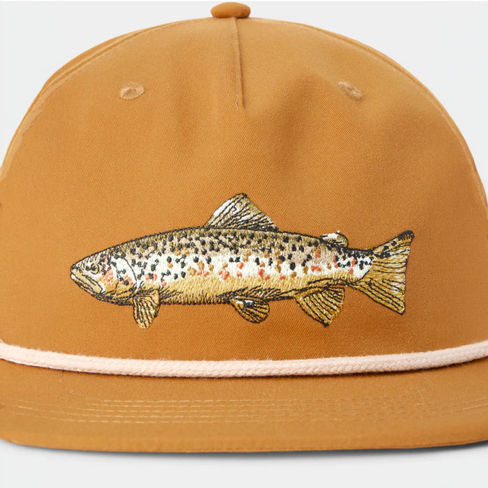 Brown Trout Grandpa Hat in Coastal Copper