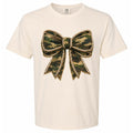 Camo Bow Short Sleeve T-Shirt