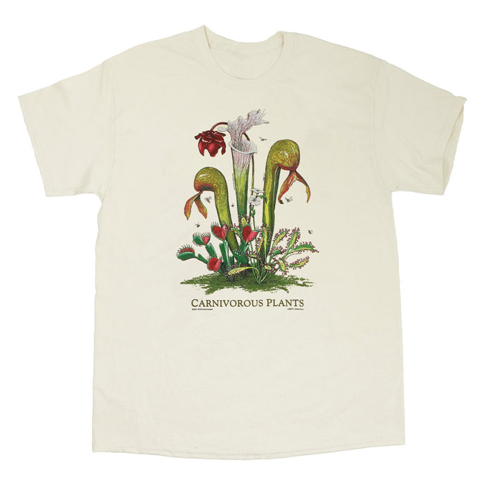 Carnivorous Plants Adult Natural 2-sided T-shirt