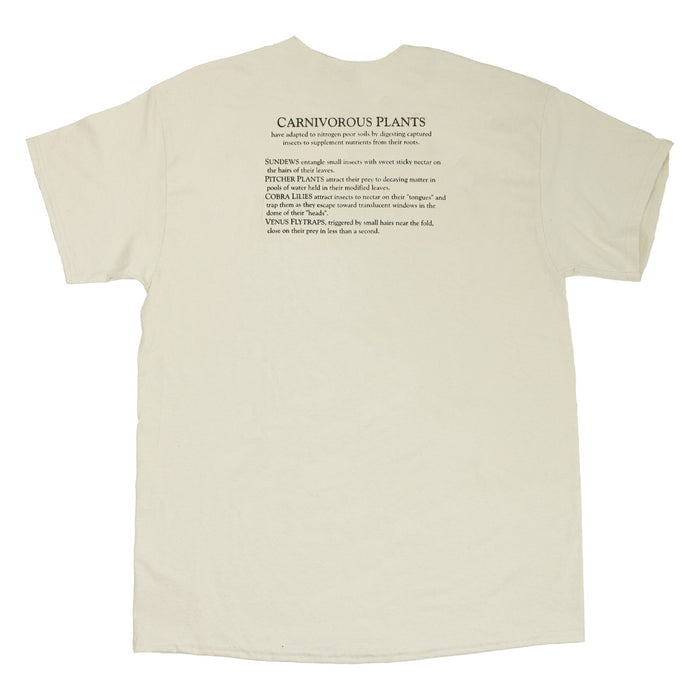 Carnivorous Plants Adult Natural 2-sided T-shirt