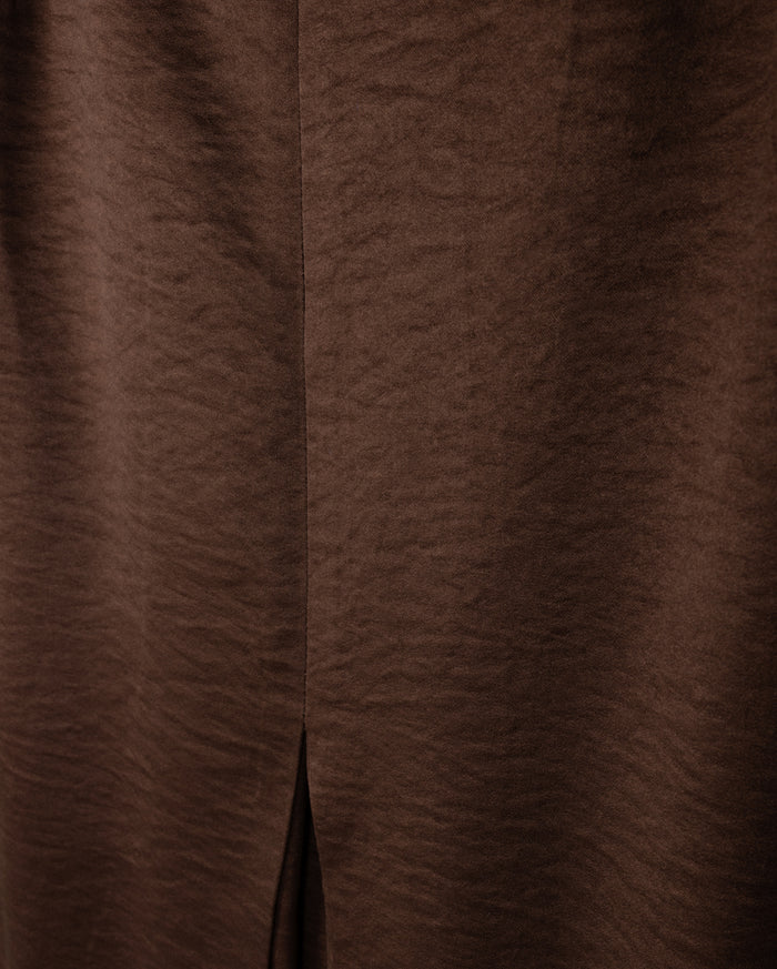 Cassia Cupro Pleat Skirt - Junees