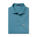 Causeway Mesh Performance Polo in Teal
