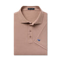 Causeway Mesh Performance Polo in Washed Peach