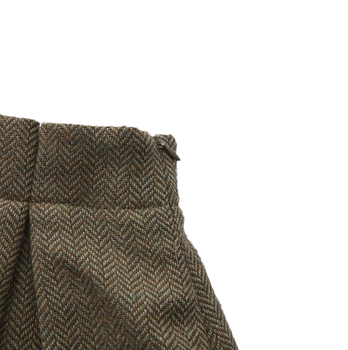 Chlo Wool Midi Skirt
