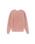 Chunky Cable Knit Design Sweater - Junees
