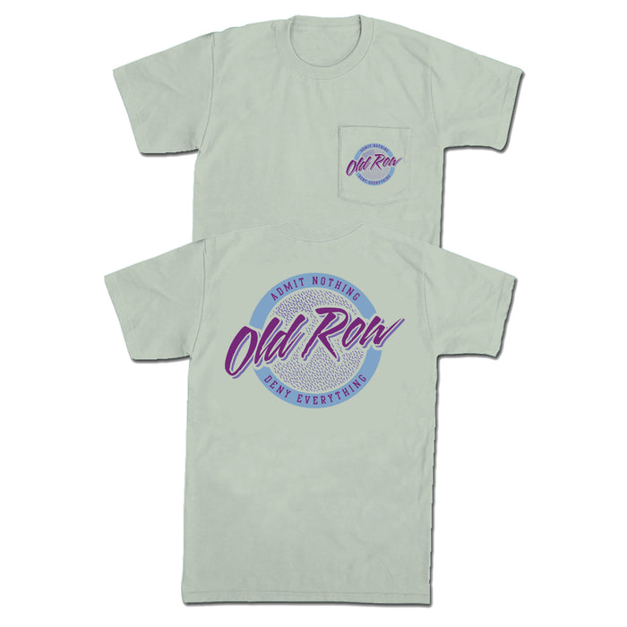 Circle Logo Short Sleeve Pocket T-Shirt in Bay