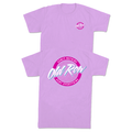 Circle Logo Short Sleeve T-Shirt in Neon Violet