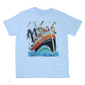 Circus Ship Light Blue Youth T-shirt