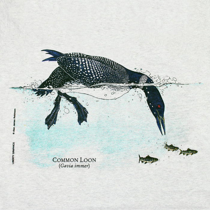 Common Loon Youth Ash T-shirt