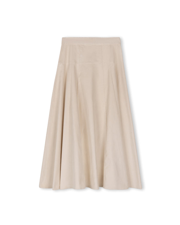 Corduroy Yolk Skirt - Junees