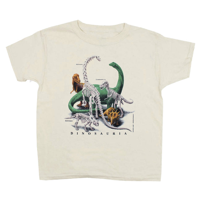 Dinosauria Youth Natural T-shirt