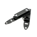 Discreet carry pocket clip designed for secure attachment to knives, featuring a sleek black finish and durable construction.