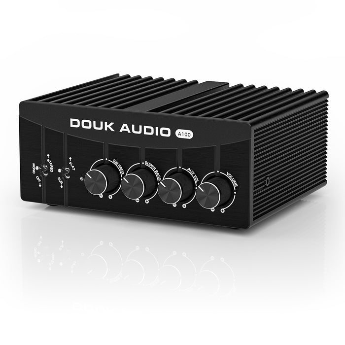 Douk Audio A100 TPA3255 Digital Power Amplifier Mono/Stereo Bass Audio Amp 300W
