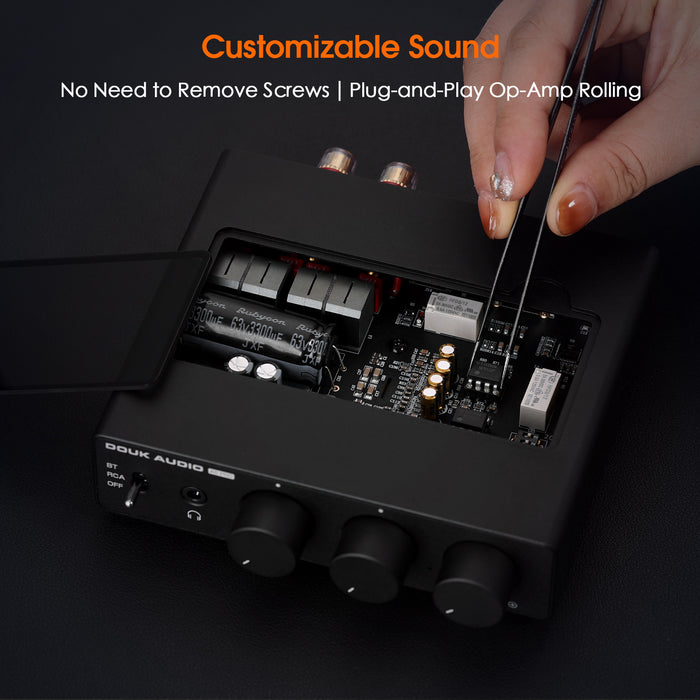 Douk Audio A5 PRO TPA3255 Bluetooth Amplifier HiFi Class D Stereo Audio Amp