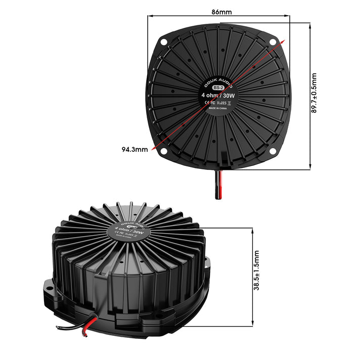 Douk Audio BS-2 30W Bass Shaker