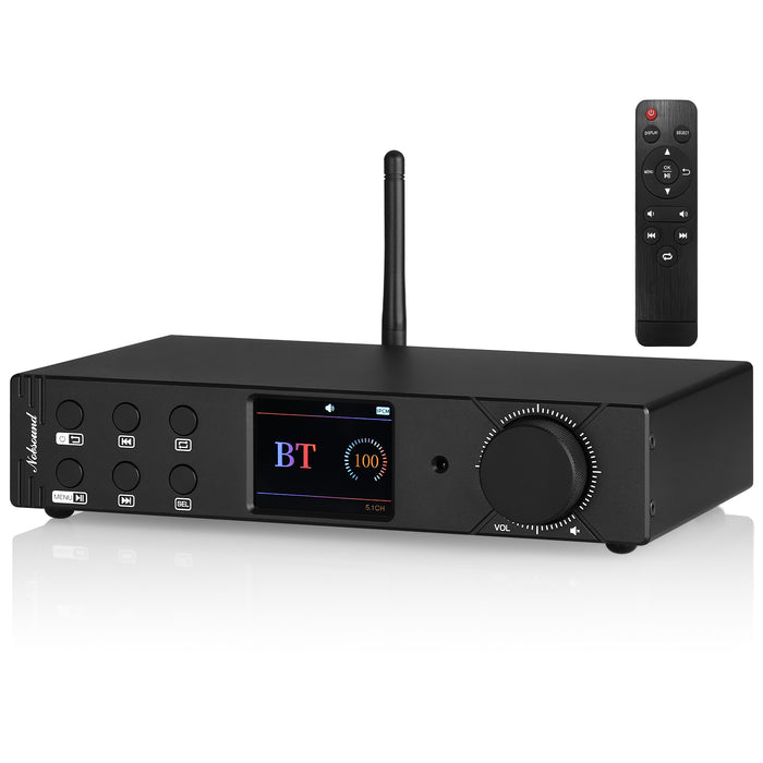 Douk Audio M5.1PRO HiFi 5.1 Channel Bluetooth Amplifier Stereo COA/OPT Converter USB Player DSD256