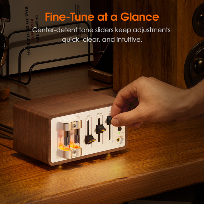 Douk Audio T12 Tube Phono Preamp MM/MC Turntable Headphone Amp