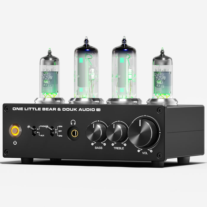 Douk Audio T9 6E2 Vacuum Tube Preamp MM/MC Phono