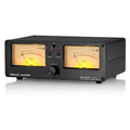 Douk Audio VU3 Dual Analog VU Meter 2-way Amplifier/Speaker Audio Switcher Box DB Panel Display