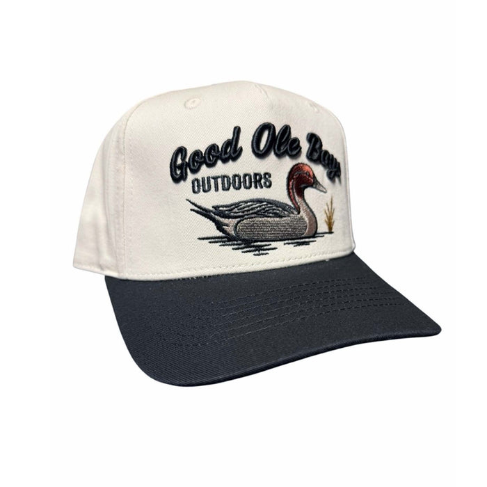 Duck Puffed Embroidery Hat