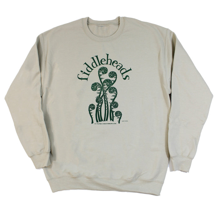 Fiddleheads Adult Stone Crew Neck Sweatshirt