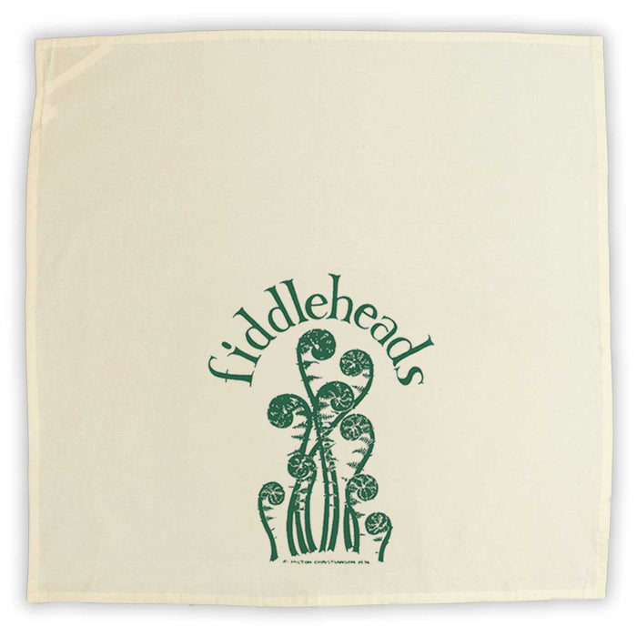Fiddleheads Natural Tea Towel