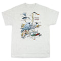 Field Guide To Herons Adult Ash T-shirt