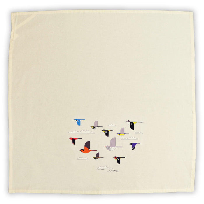 Flight Of Fancy Natural Tea Towel