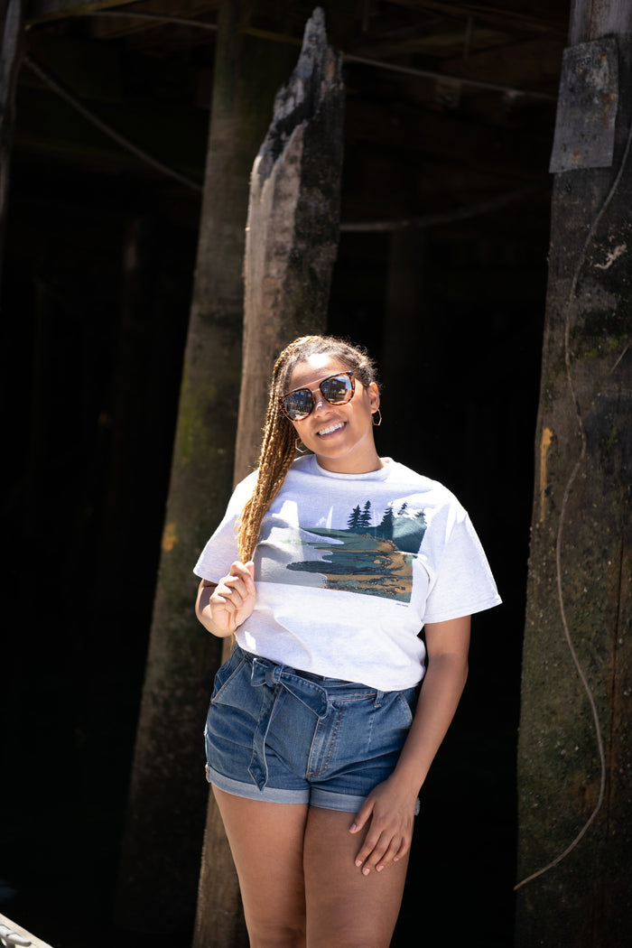 Fog Adult Ash T-shirt