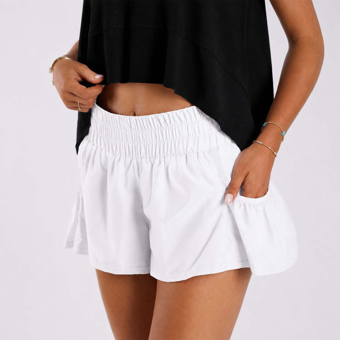 FP Movement Get Your Flirt On Shorts in White