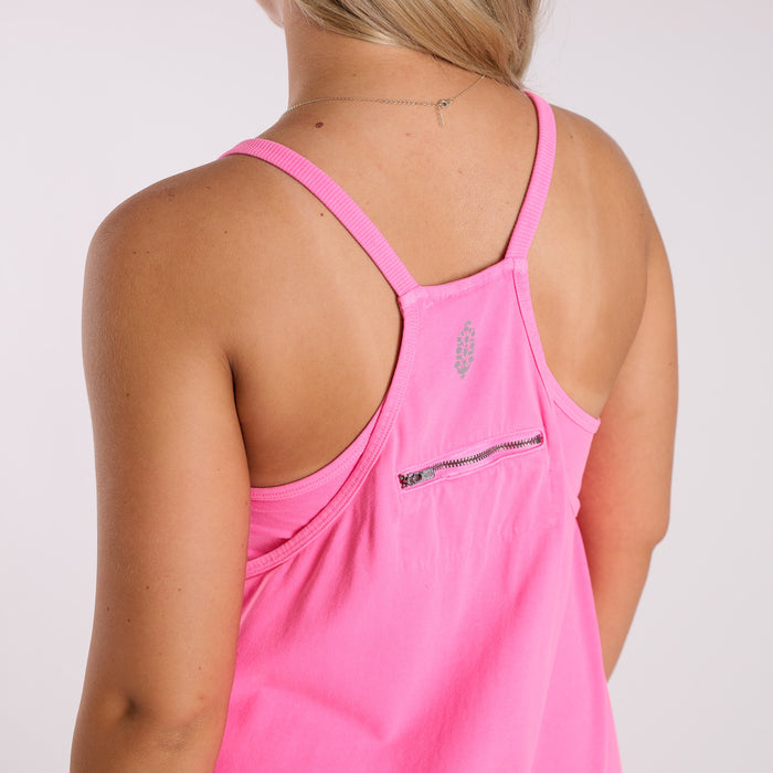 FP Movement Hot Shot Mini Dress in Hot Pink