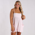FP Movement Hot Shot Strappy Romper in Bloom