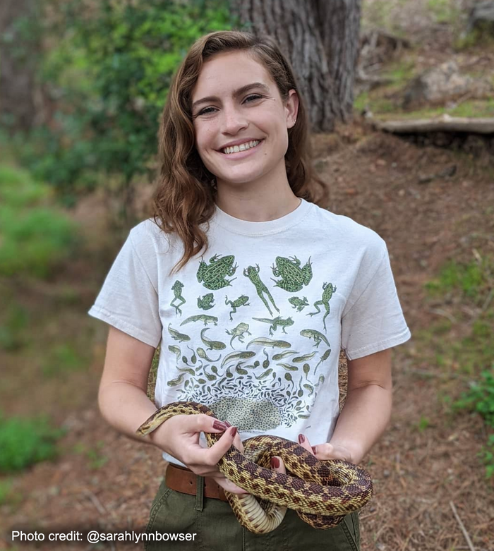 Frog Metamorphosis Adult Natural T-shirt