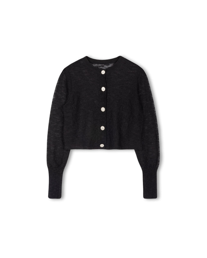 Gem Button Cardigan - Junees